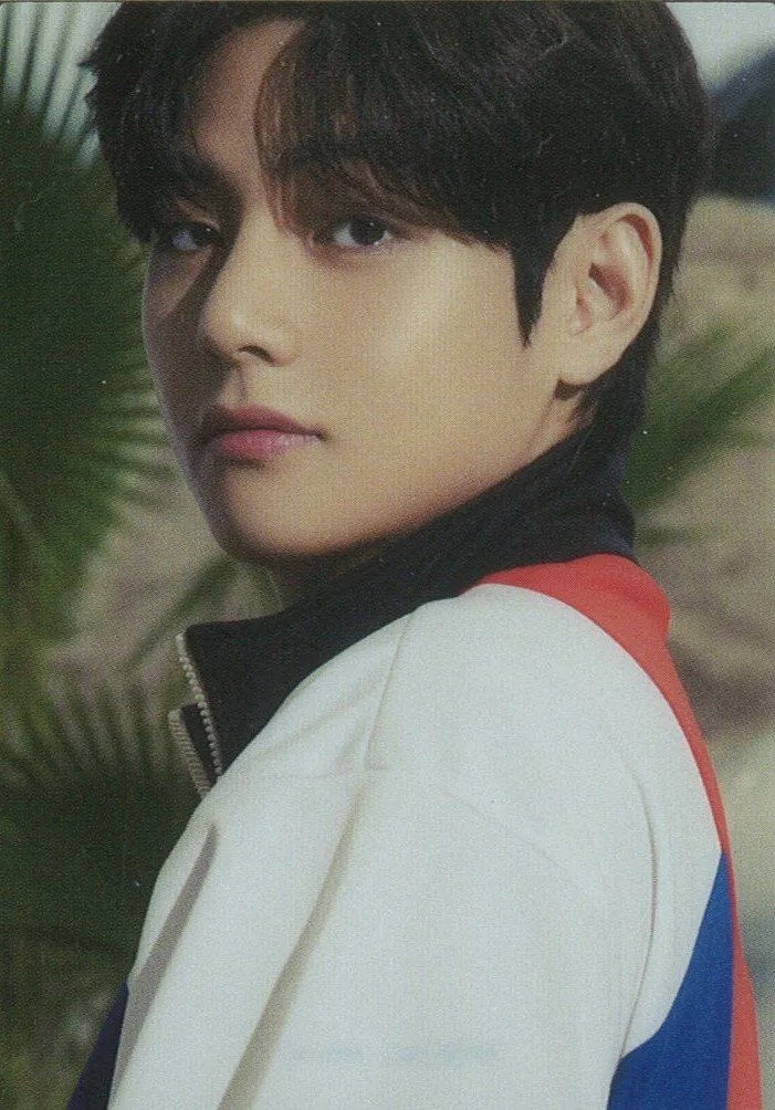 BTS（防弾少年団） 公式グッズ THE BEST FC限定盤 クリアフォトカード 衣装B V（テヒョン/テテ）