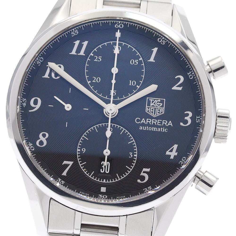 タグホイヤー TAG HEUER CAS2110 カレラ キャリバー16 クロノグラフ 自動巻き メンズ _959396【中古】