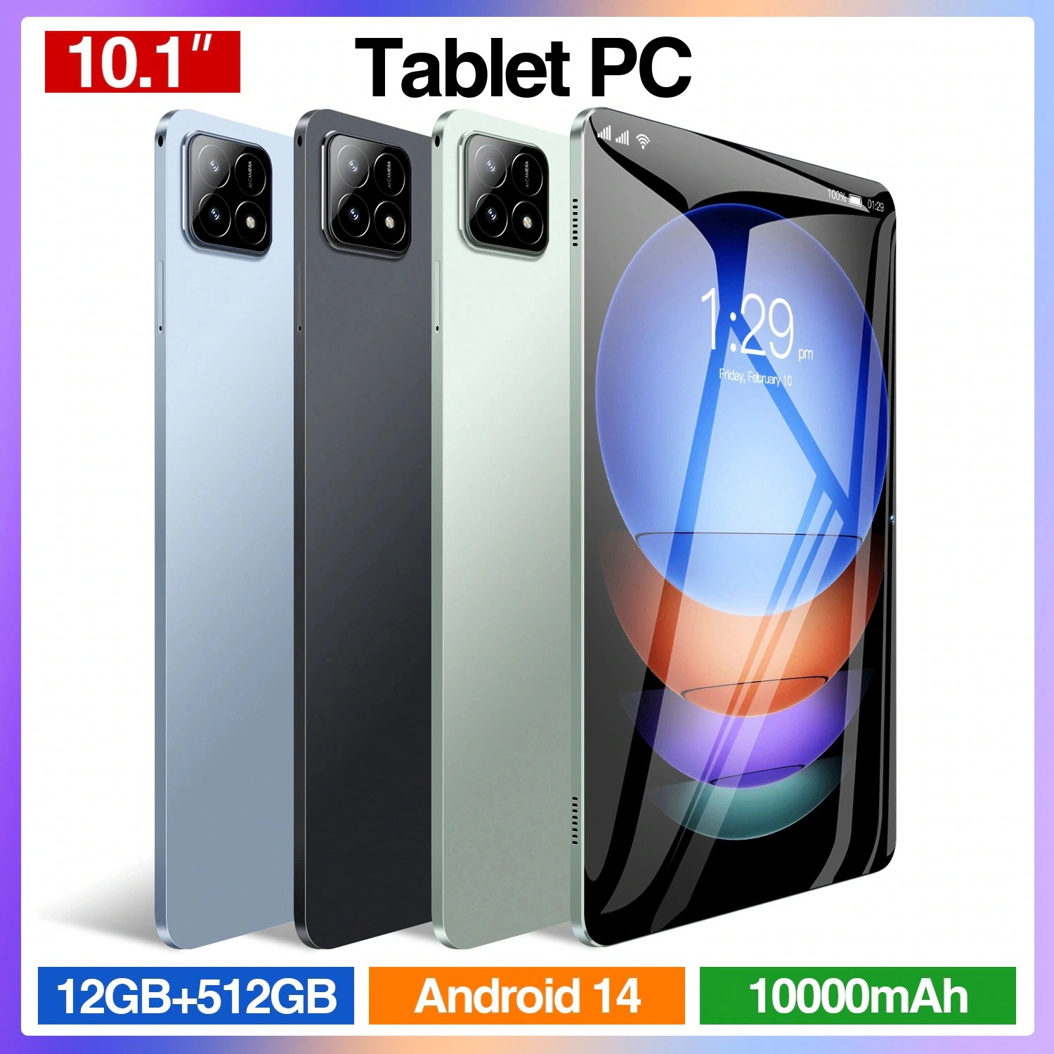 団体購入8件16GB+1TB 5G WI-FI タブレット PC 本体 Android14 11インチ SIM IPS液晶 2560*1600解像度 コスパ最高 新品 おすすめ 在宅勤務 ネット授業