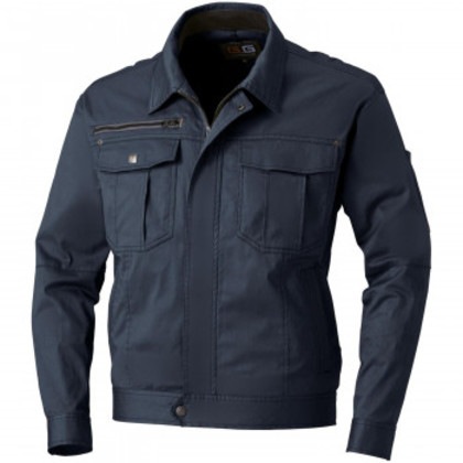 桑和 163 長袖ブルゾン Mサイズ ネイビー(1) G.GROUND