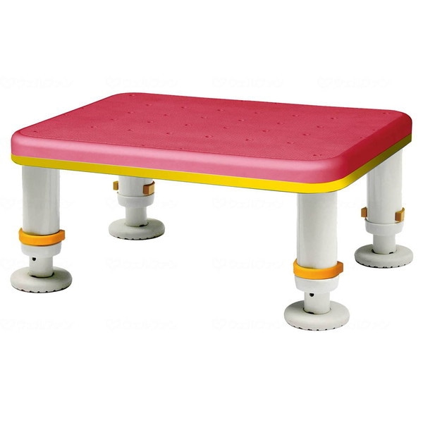 シンエイテクノ ダイヤタッチ浴槽台 レギュラーサイズ コーラルピンク 15-25 SYR15-25 メーカー直送