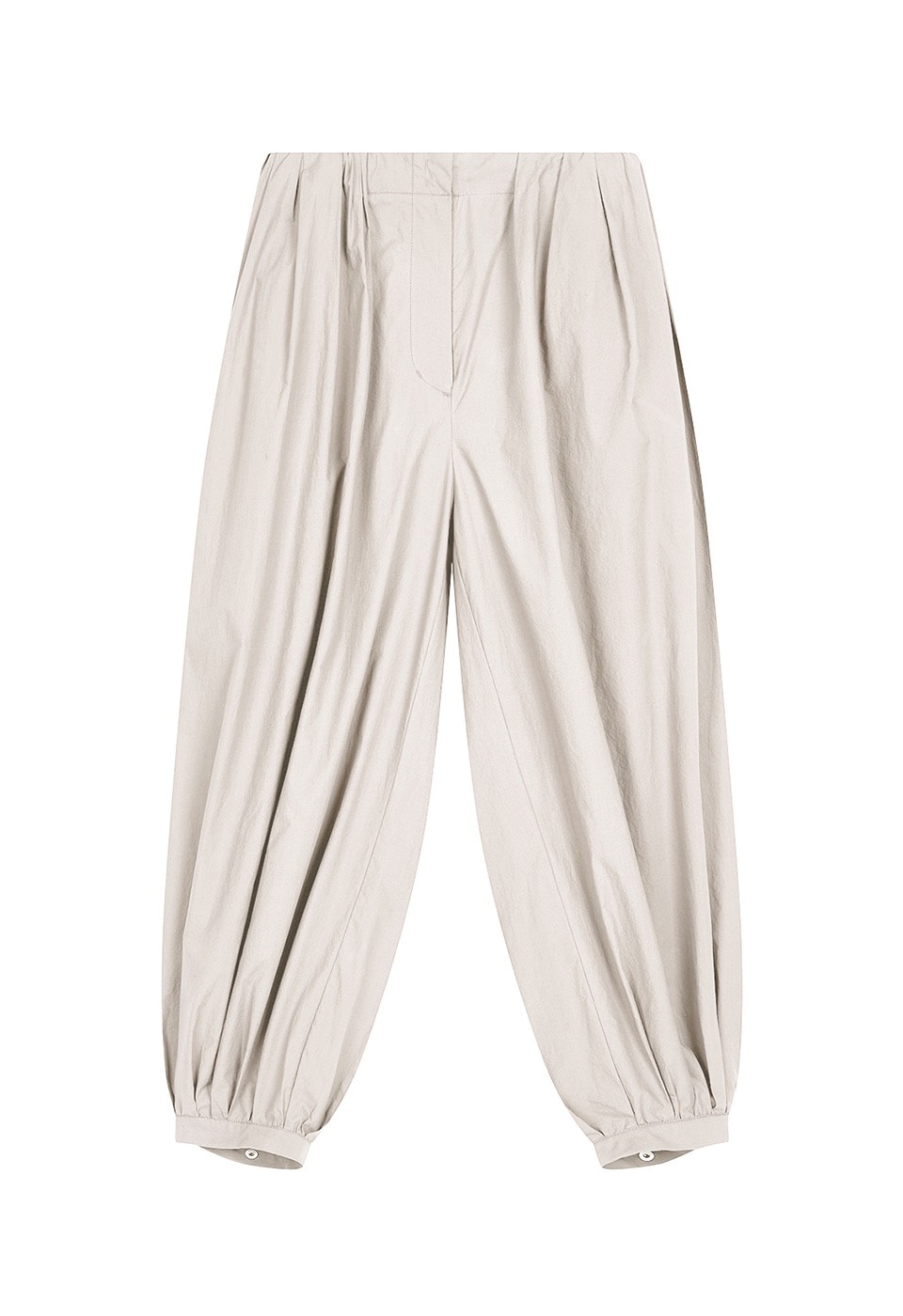 【OPEN Yy】 26SS OVER GATHERED PANTS : BEIGE