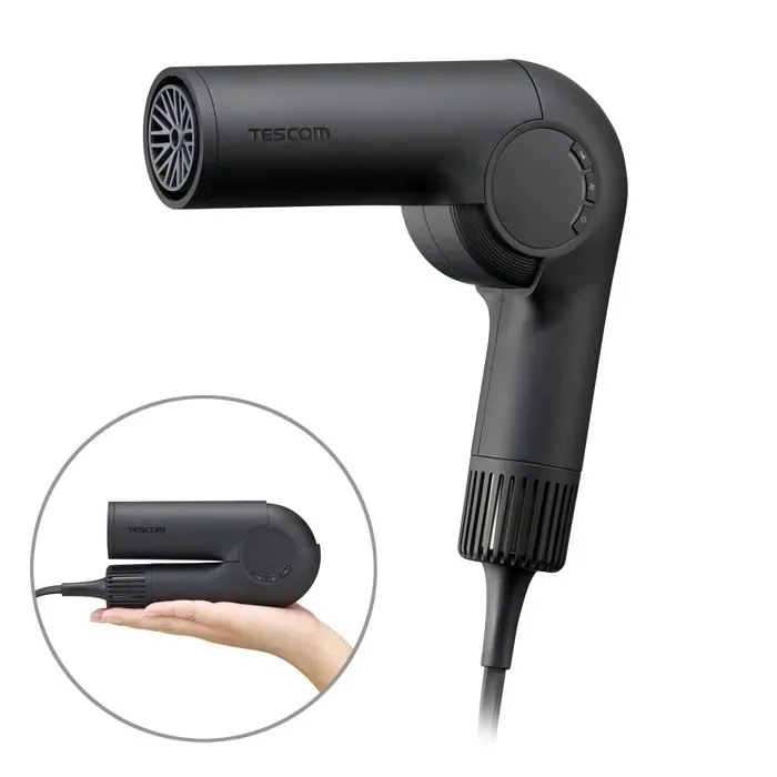 ドライヤー プロテクトイオン ヘアドライヤー TD860A-K ブラック コンパクト 海外対応 速乾 マイナスイオン