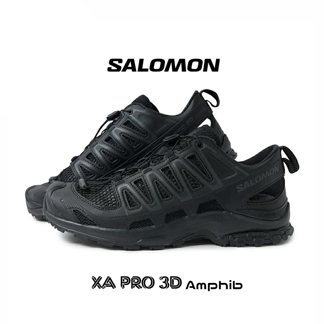 SALOMON サロモン XA PRO 3D スニーカー AMPHIB BLACK ( 黒 ブラック シューズ 靴 メンズ レディース サンダル アウトドア L47740000 )