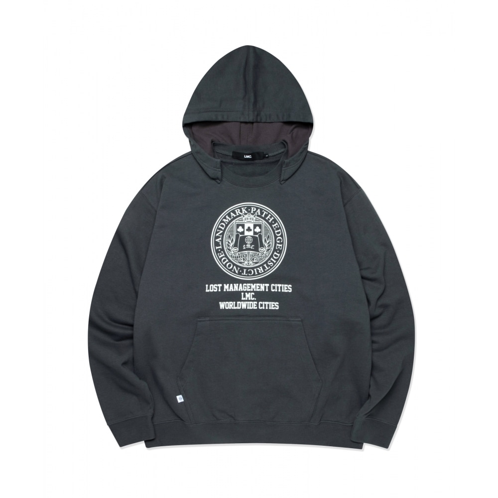 LMC [スウェット72時間のみ] LMC UNIV AFTER HOODIE charcoal