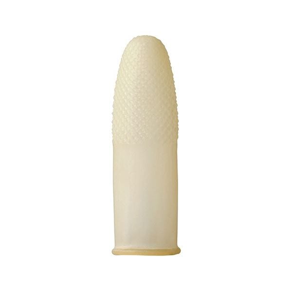 （まとめ） TANOSEE 指サック（ラテックス）大 1セット（60個：10個6パック） 3セット