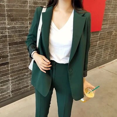 レディース スーツセット 2点セット パンツスーツ ビジネススーツ 女性 春秋新作 テーラード今日は30パーセント