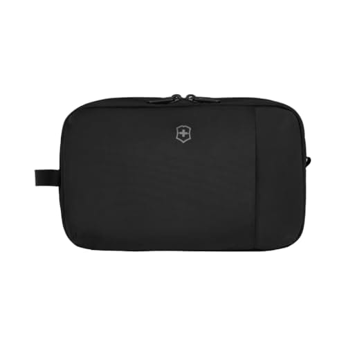 VICTORINOX(ビクトリノックス) Travel Essentials トラベルエッセンシャルズ トイレタリーバッグ トラベルポーチ 洗面用具入れ 旅行 ブラック 黒 【国内正規品】 65337