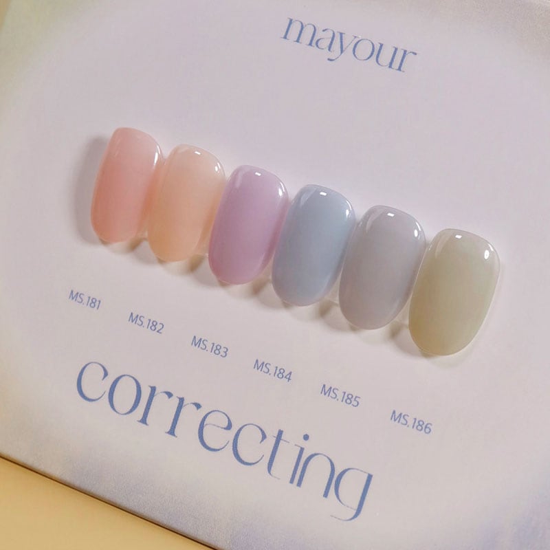 [mayour] 【Correcting】 6色 セット / 透明感あふれるシロップカラー