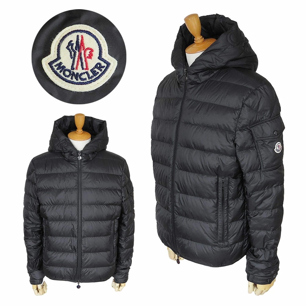 ダウンジャケット メンズ NAJAN ナジャン ダウンコート アウター ショート丈 ブラック 黒 1A00009 597YF 999 2025年秋冬新作