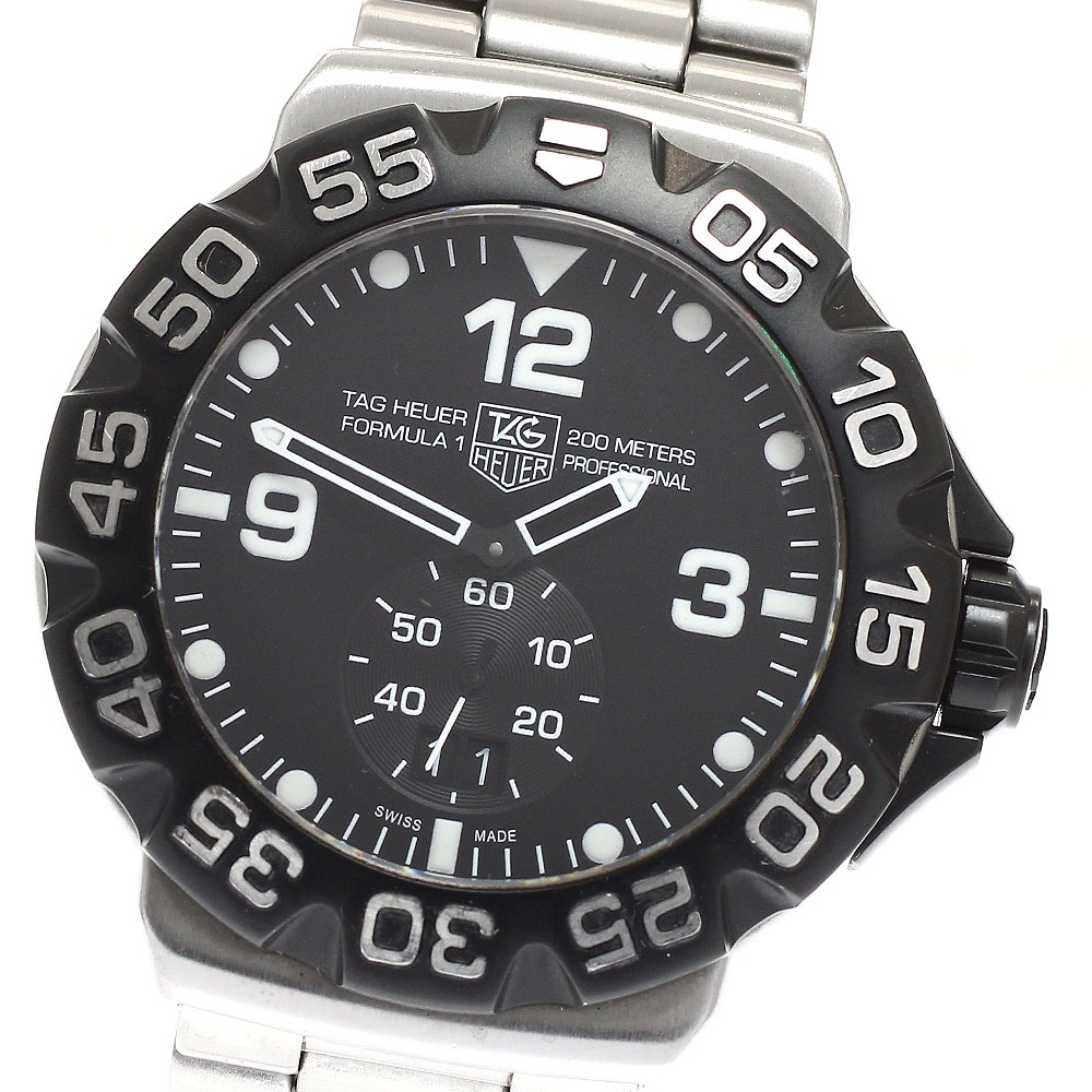 タグホイヤー TAG HEUER WAH1010 フォーミュラ1 グランドデイト スモールセコンド クォーツ メンズ _938525【中古】