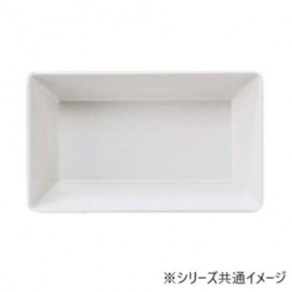 福井クラフト メラミン50cm長角深盛皿ホワイト 51354000