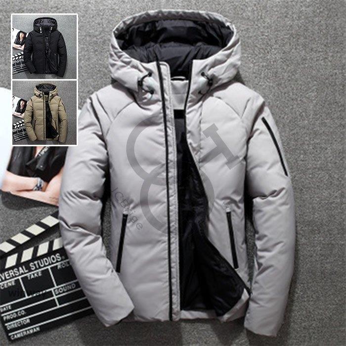 ダウンジャケット メンズ ダウン ジャケット 冬物 冬服 アウター ファー付き 防寒 ド 秋 冬