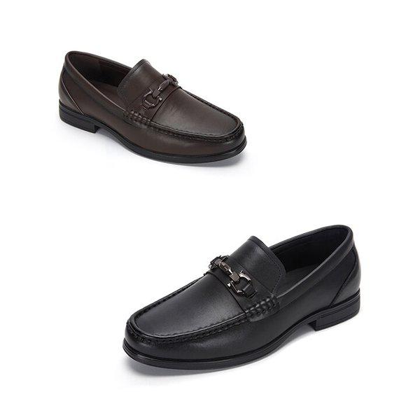 南華タッカー牛革ドレスローファー 2colors