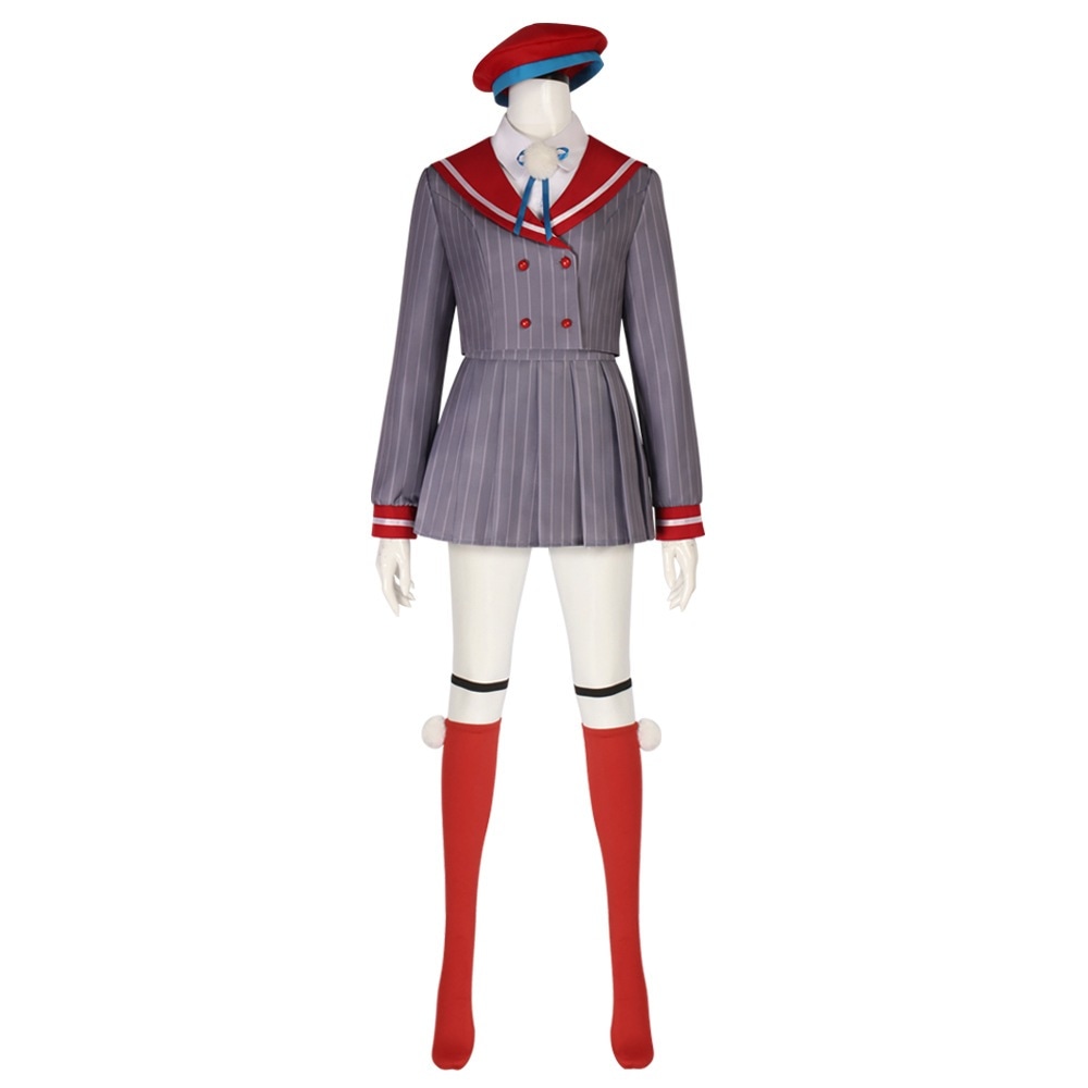 仮想アンカー 時雨羽衣 cos 衣装二次元コミック展示会 vtuber アンカー ロールプレイ アニメ スカート