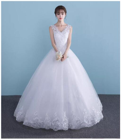 ウェディングドレス ノースリーブ 格安 花嫁ドレス イブニングドレス 披露宴 二次会 結婚式 イベント 演奏会 発表会 フォーマルドレス 編み上げタイプ ウェディング撮影 オシャレ 高級感 海外挙式