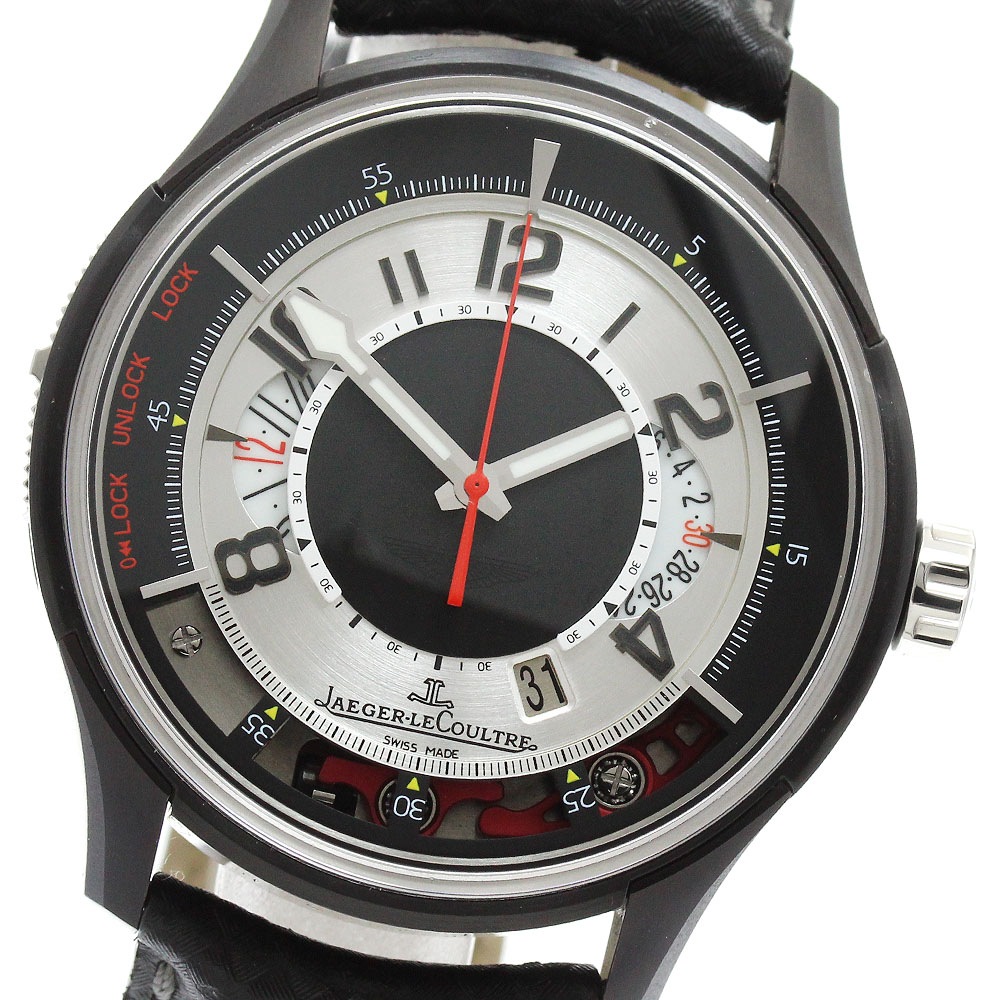 ジャガー・ルクルト JAEGER-LECOULTRE Q192T470/192.T.25 AMVOX2 アストン マーチン クロノグラフ 500本限定 AT メンズ 保証書付き_957933【中古】