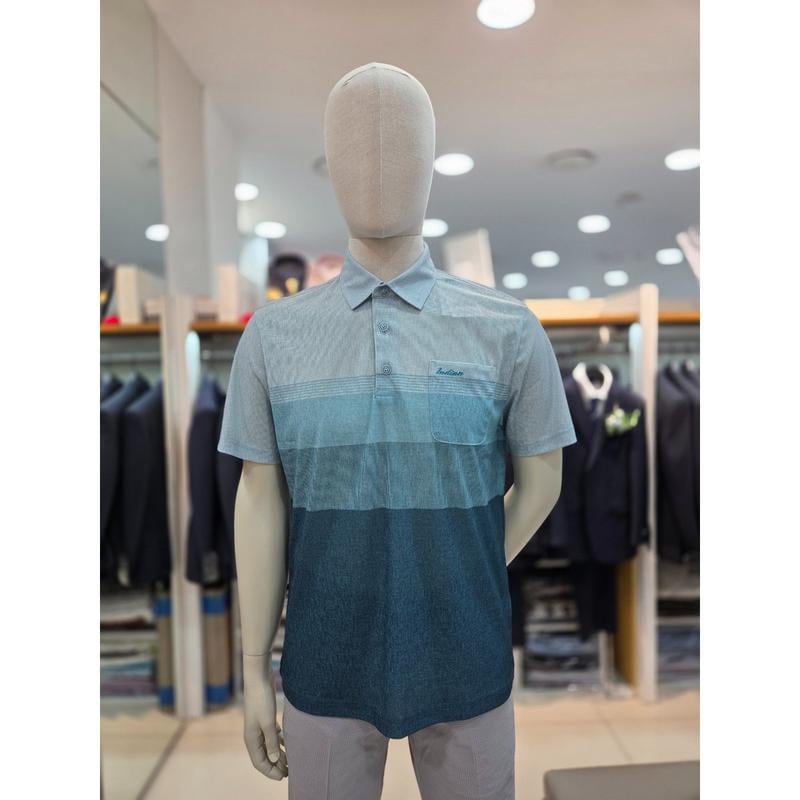 グラデーションプリントTシャツ MITAS5M314143_DG