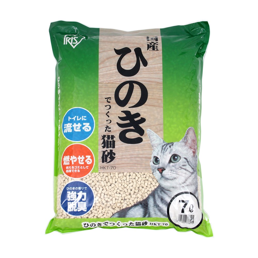 猫砂　ひのきでつくった猫砂　７ＬX６袋　ＨＫＴ－７０　お一人様１点限り　ＣＲＣ30―14―30―20―00