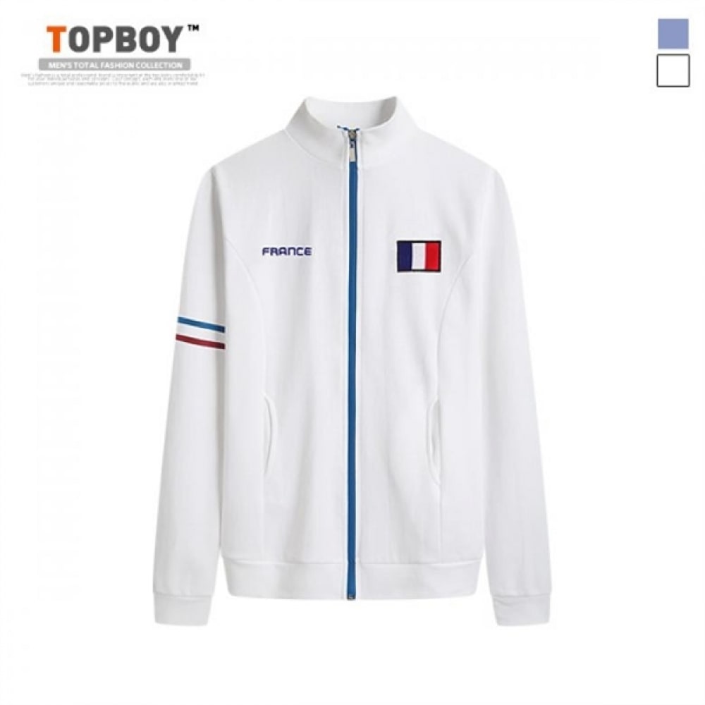 (トップボーイ) フレンチエンブロイダリージップアップジャンパー (DG085)