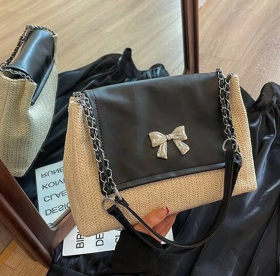 新入荷 鞄 大容量キャンバストートバッグ リボンビーチバッグ 韓国バッグ