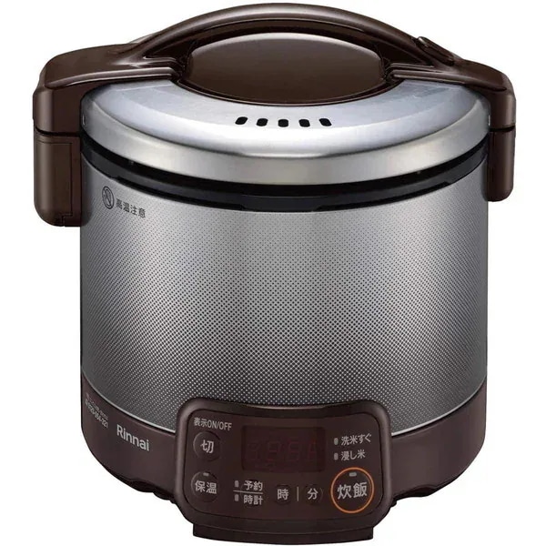 炊飯器 3合 RR-030VQT(DB)-LP ダークブラウン こがまる [ガス炊飯器(プロパンガス用炊き)]