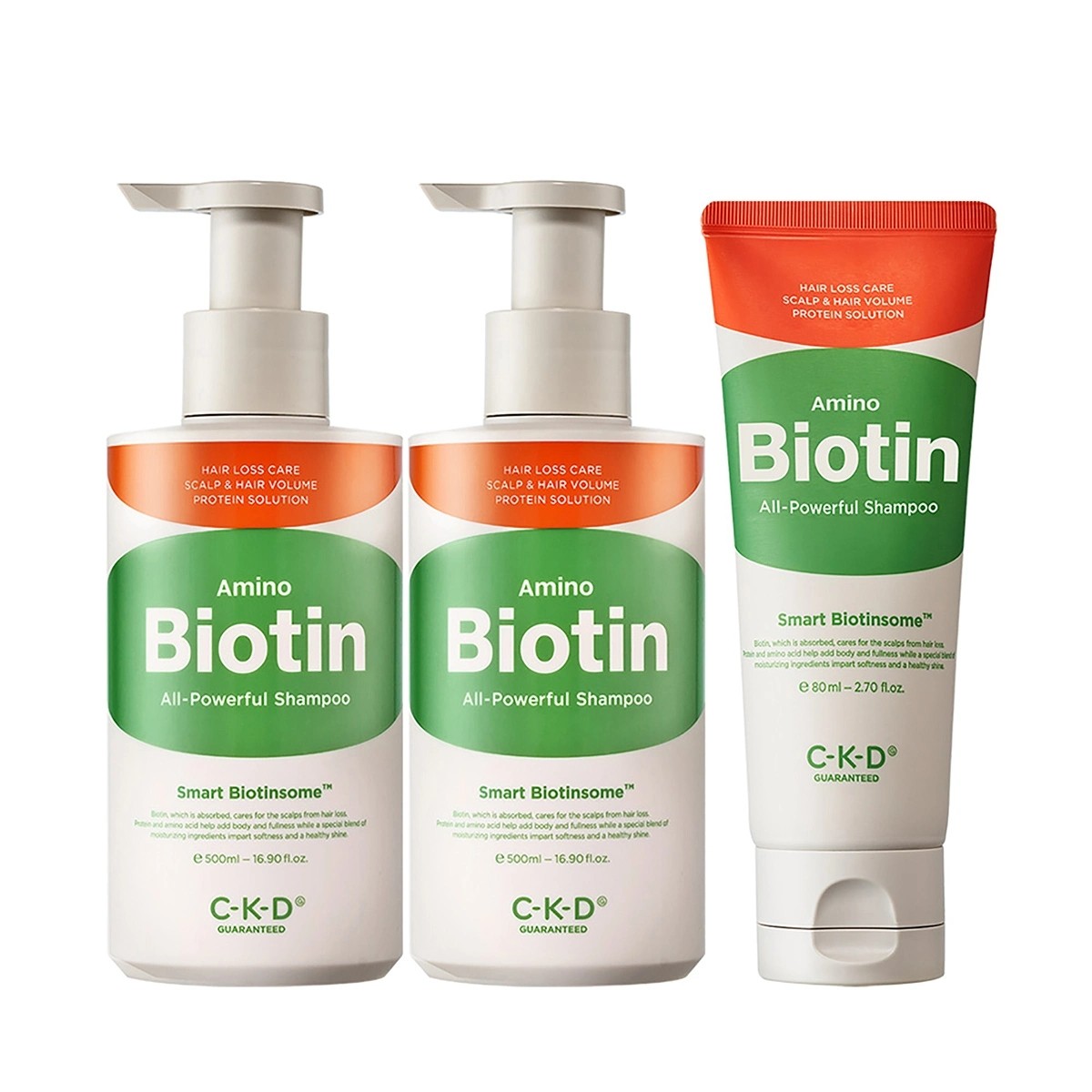 アミノビオチン オールパワフルシャンプー 500mlx2+80ml