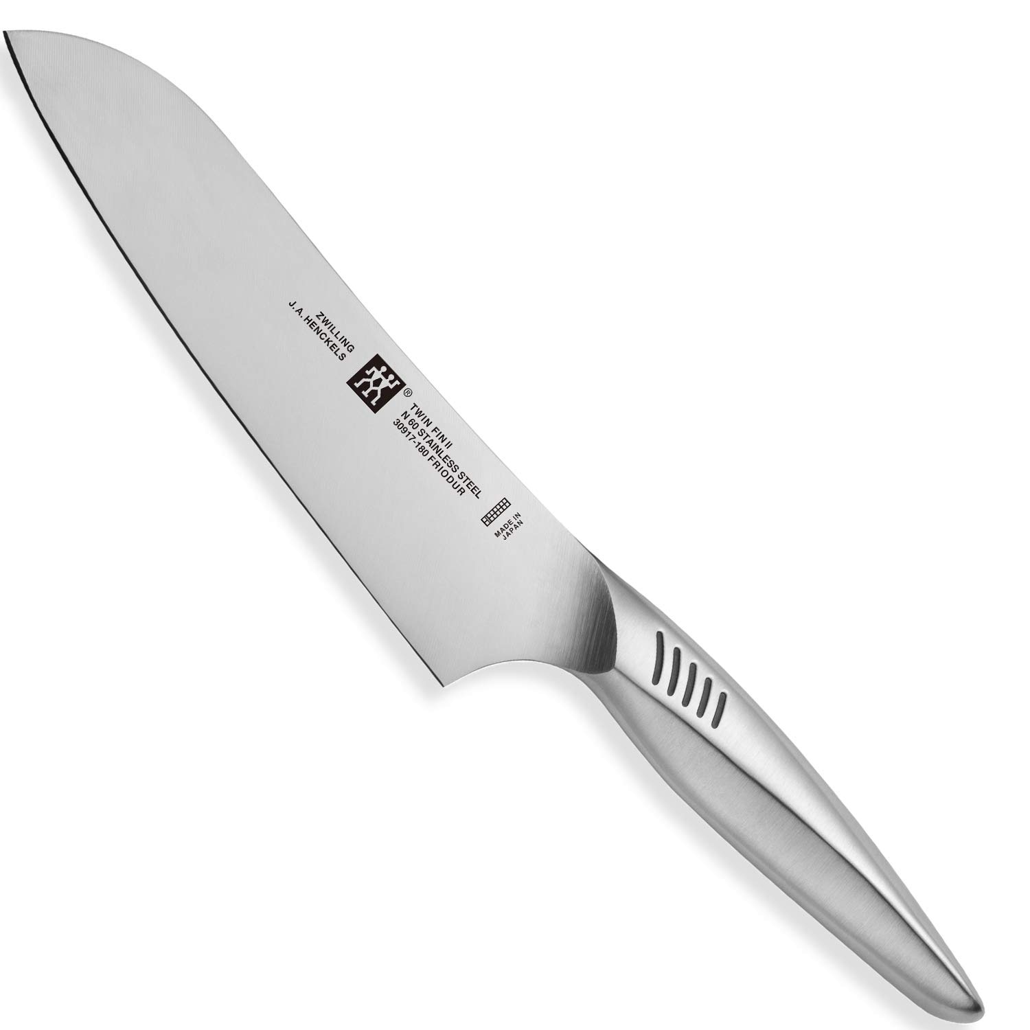 Zwilling ツヴィリング 「 ツインフィン 2 マルチパーパスナイフ 180mm 日本製 」 三徳 包丁 オールステンレス 食洗機対応 岐