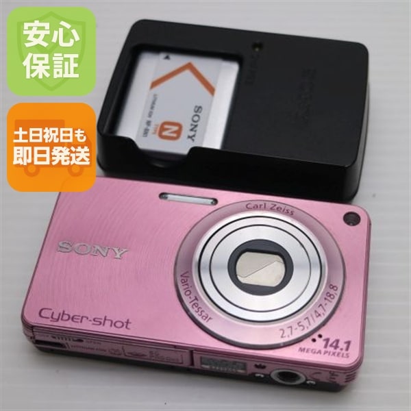 超美品 Cyber-shot DSC-W350 ピンク SONY デジカメ 115