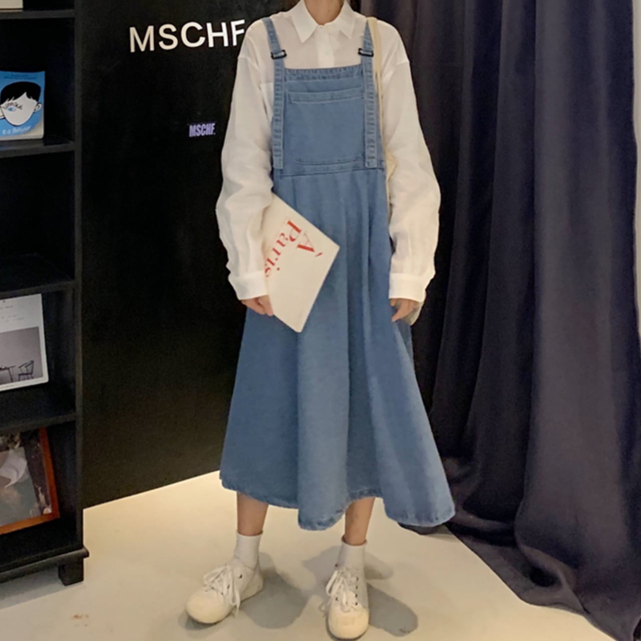 ワンピース レディース デニムワンピース ロングワンピース ロング丈 デニム ストラップデニムワンピース ロング ワンピドレス サスペンダースカート 大人可愛い きれいめ 大人 上品 おしゃれ