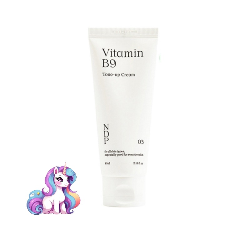 ビタミンB9トーンアップクリーム 65ml 韓国販売量1位の女優下地クリーム！ナチュラルザマプロジェクトビタミンB9トーンアップクリーム65mlナチュラルダーマプロジェクト