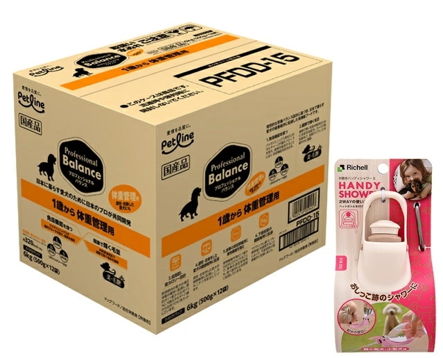 プロフェッショナル バランス １歳から体重管理用 6kg 【お散歩ハンディシャワー Ｓサイズ アイボリー付】