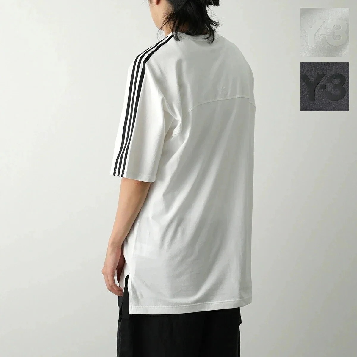 Y-3 ワイスリー Tシャツ M 3S SS TEE M 3ストライプス ショートスリーブ ティー JM7845 JN4986 メンズ 半袖 カットソー オーバ