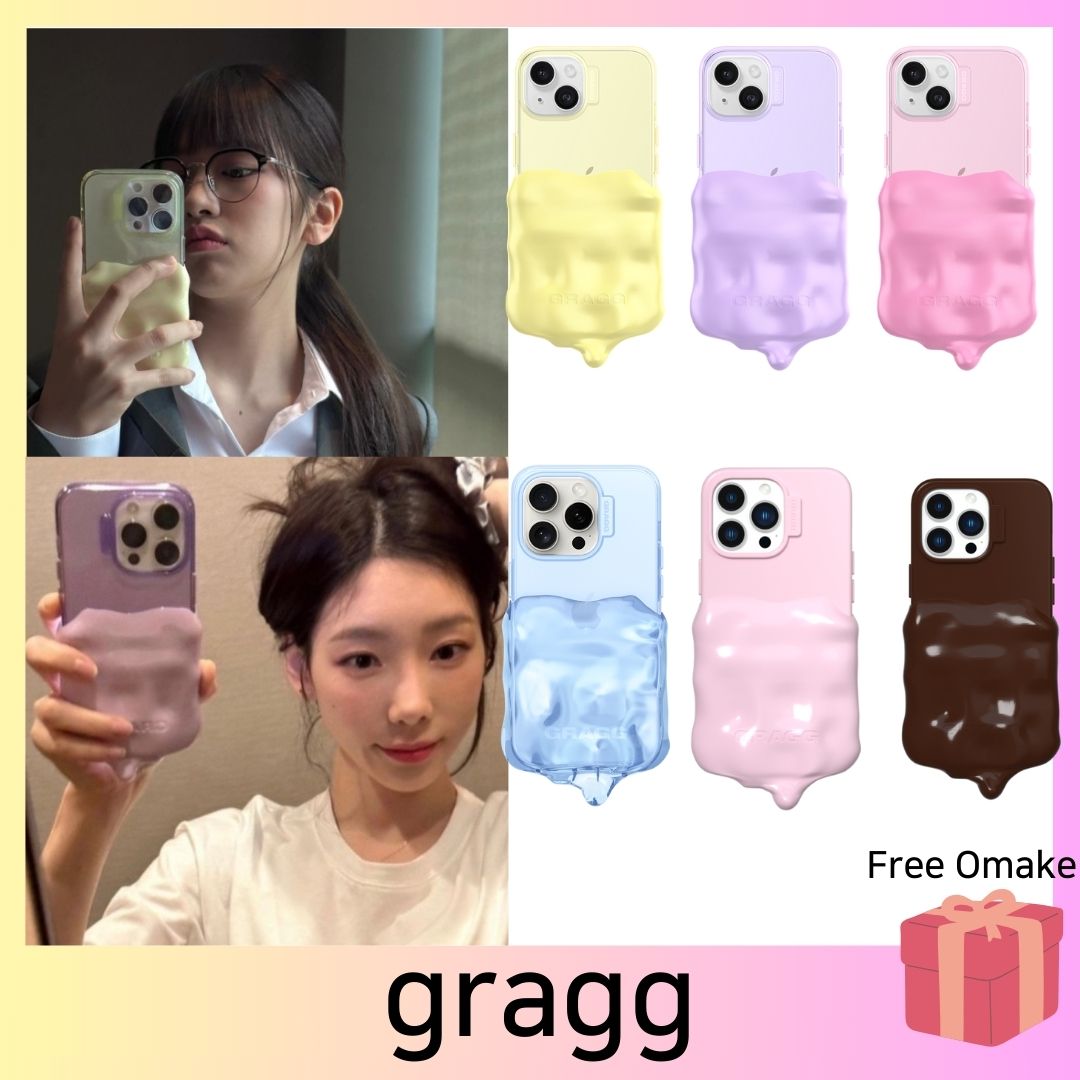 [テヨン, IVE 着用] DOUBLE LAYERS CASE 14 COLORS + FREE OMAKE スマホケース 韓国 IPHONE 15 SERIES