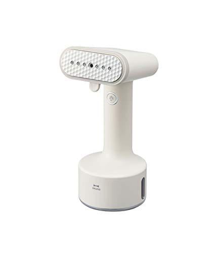 色：グレージュ サイズ：サイズなし BRUNO スチームアイロン 衣類スチーマー 人気 かけたまま