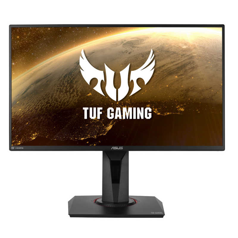 ASUSTek ゲーミングモニター TUF Gaming VG259QR 24.5インチ/フルHD/IPS/165Hz/1ms/PS5対応/G-Sync compatible/DP,HDMIx2/3年