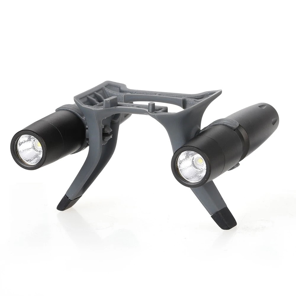 PGYTECHランディングギアエクステンションとDJI MAVIC Pro FPV Quadcopter Drone用LEDヘッドランプセット