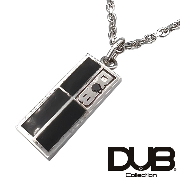 再入荷なし　即納 DUB ダイヤモンド ネックレス ブラック メンズ レディース ジュエリー jb-1 ダブジュエリー シルバー アクセサリー ダブコレクション リング 指輪 CanCam Scawa
