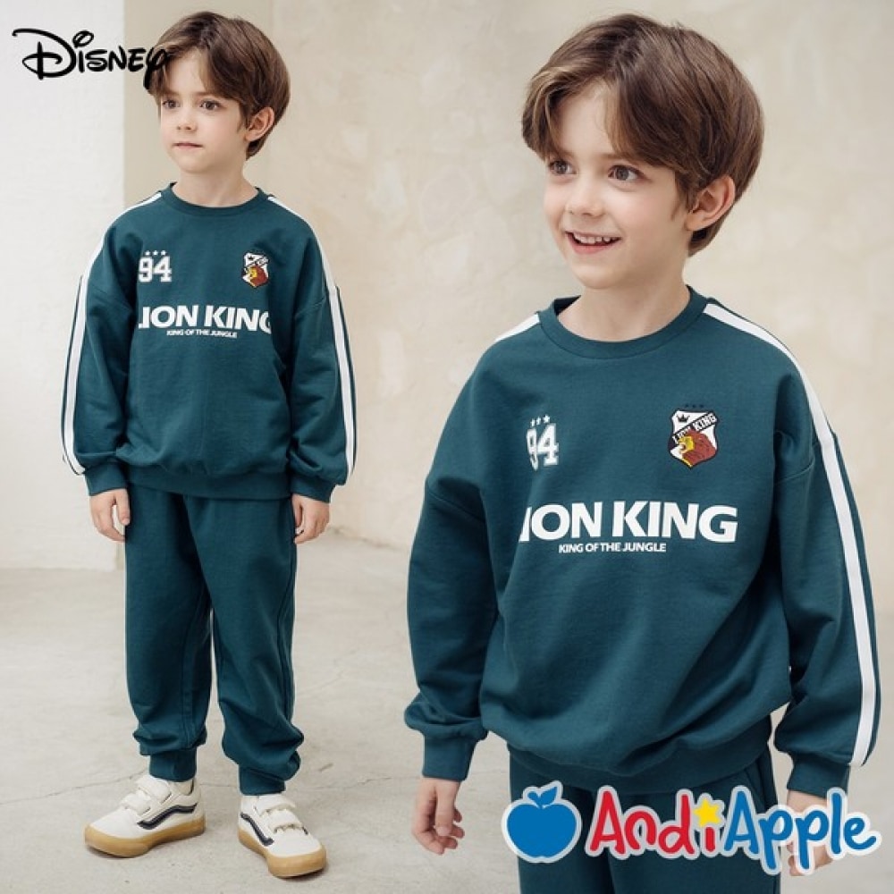 [アンディアップル] コンプリートライオンキングジョガートップ＆ボトムスーツ