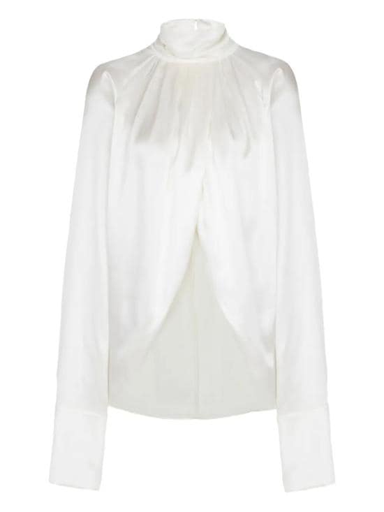 BALMAIN Women Shirts GF1IL150SE95 0FA WHITE