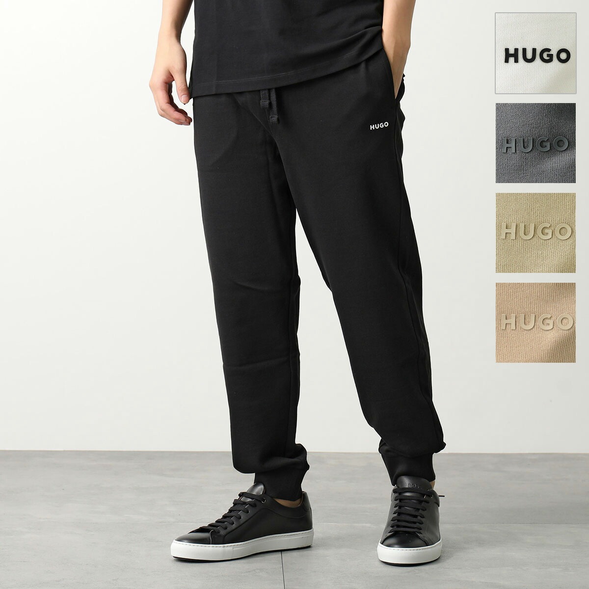 HUGO BOSS HUGO ヒューゴボス スウェットパンツ Dayote232 50489617 メンズ ロゴ コットン ジョガーパンツ カラー5色