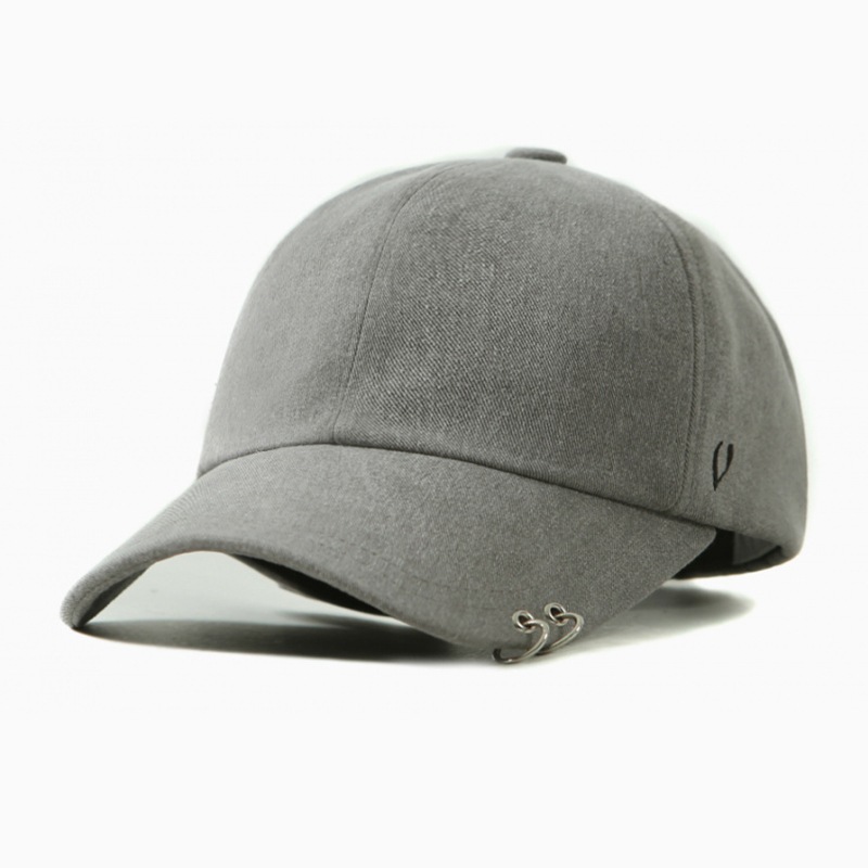 [ONF ヒョジン 着用] TWIN RING BALL CAP (gray)　帽子 韓国