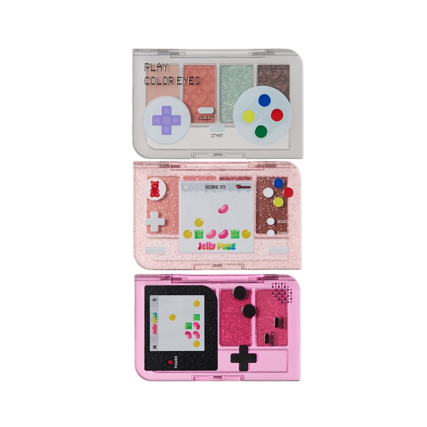 ゼリーパン プレイカラーアイズパレット3種類/ハイライトから陰影まで一度に！