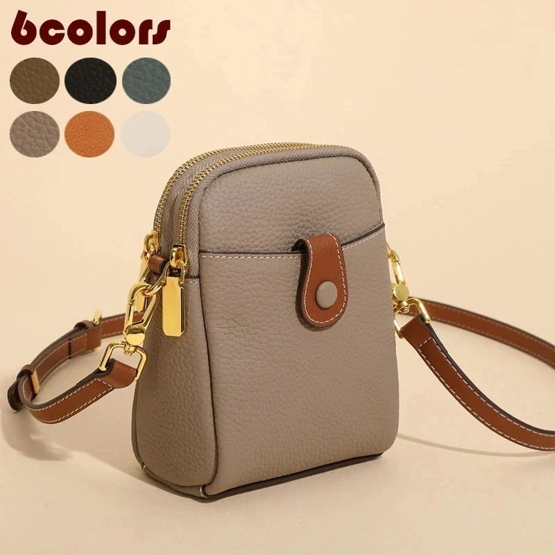 軽量 メンズ スマホポーチ ミニショルダー 高見え 本革 ショルダーポーチ バック 多機能スマホ バッグ スマホポシェット サコッシュ 斜めがけ レディース レザー 】スマホショルダー 【メガ割 縦型