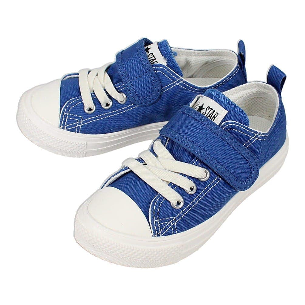 正規品 子供スニーカー チャイルド オールスター ライト V-1 オックス ALL STAR LT V-1 OX ブルー 3SD927