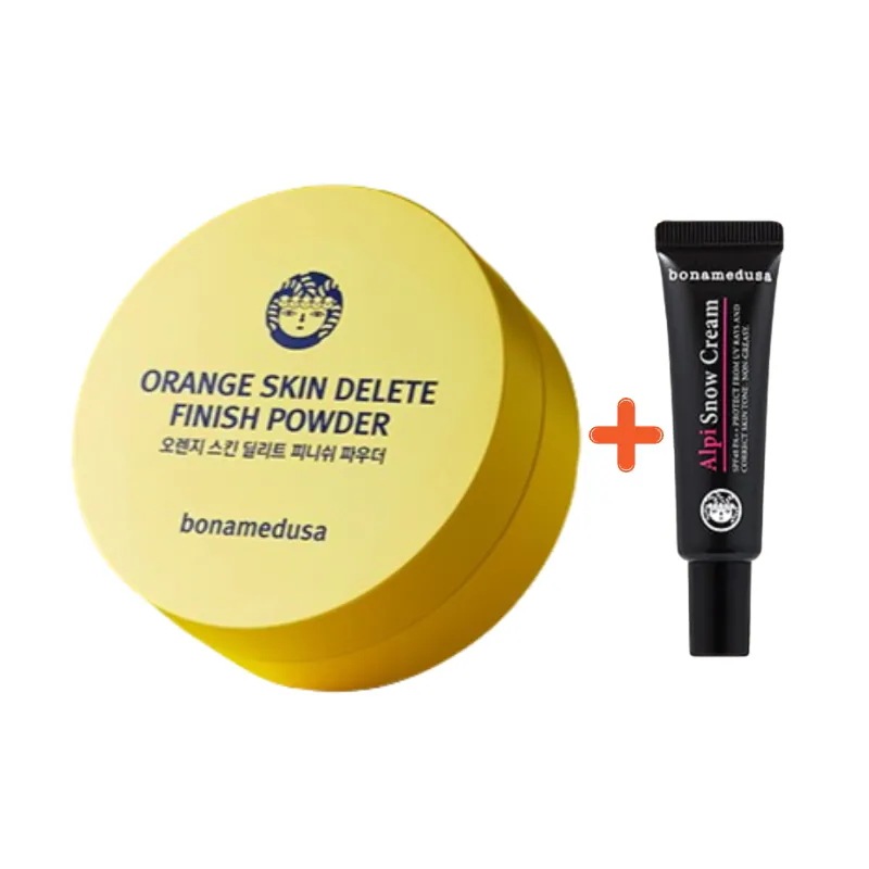 [25SS/新作](+アルピ スノークリーム ミニチュア贈呈) オレンジスキン デリート フィニッシュパウダー #毛穴 #メイク固定