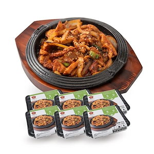 激辛プルダック 250g x 6個 おつまみにもおかずにも最高(激辛注意) 韓国料理 韓国食品 お取り寄せグルメ 冷凍食品 韓国グルメ ミールキット メガ割