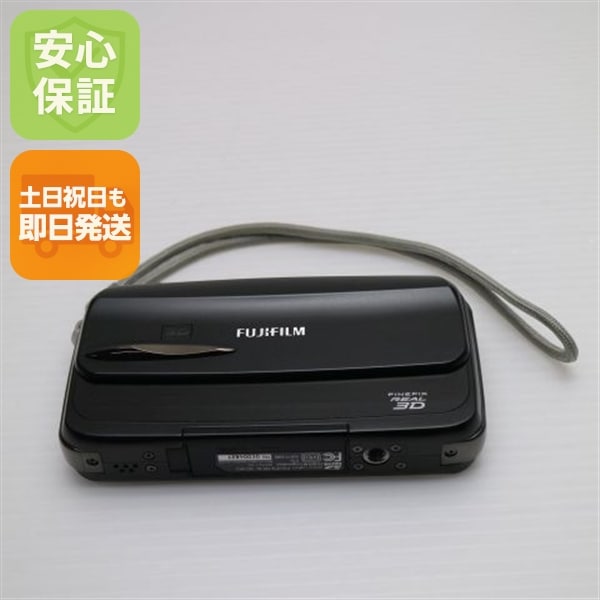 新品同様 FinePix REAL 3D W3 ブラック デジカメ FUJIFILM 88