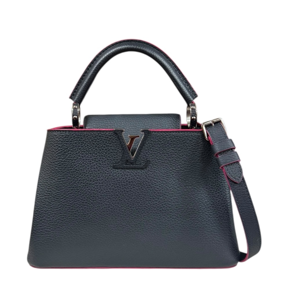 ルイヴィトン カプシーヌBB パルナセア ショルダーバッグ M94517 ブラック LOUIS VUITTON 中古 美品 247,500円