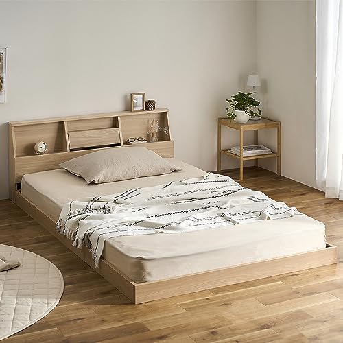 アイリスオーヤマ(IRIS OHYAMA) フロアベッド FBF-SD セミダブルナチュラル 18,945円